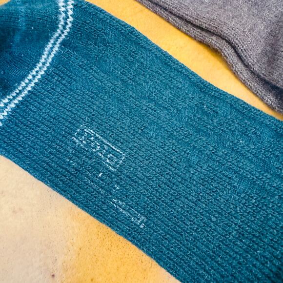 Polo Ralph Lauren Men Wool Cable Fair Isle & Argyle Socks Multi Shoe Sz 6 - 12.5 - Picture 2 of 5